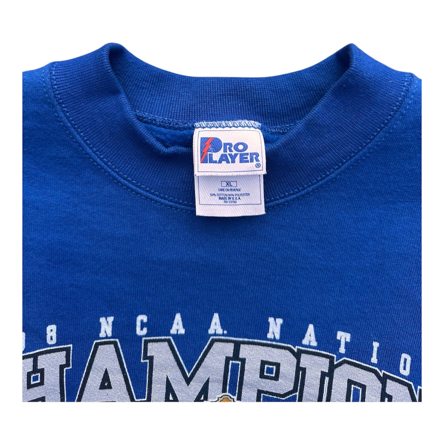 1998 Pro Player Kentucky Wildcats NCAA National Champs Crewneck Sweatshirt