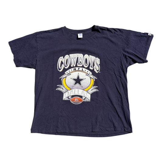 1992 Logo 7 Dallas Cowboys Single Stitch Tee