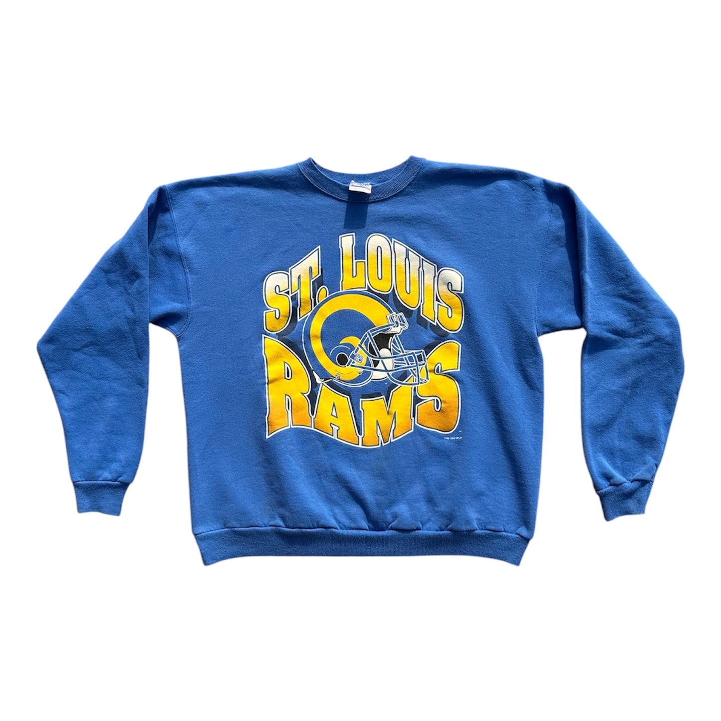 1995 Hanes St. Louis Rams Crewneck Sweatshirt
