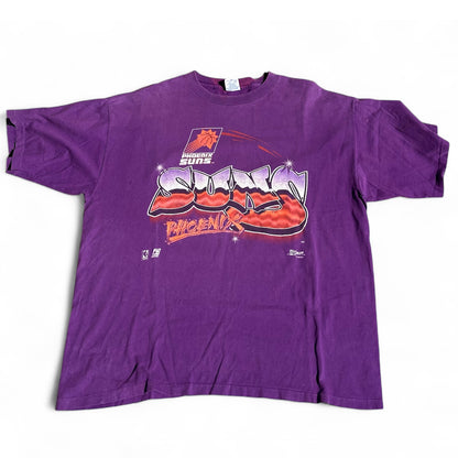 90s Salem Sportswear Phoenix Suns Graffiti Single Stitch T-Shirt