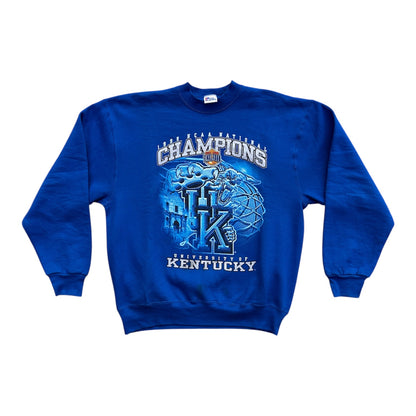 1998 Pro Player Kentucky Wildcats NCAA National Champs Crewneck Sweatshirt
