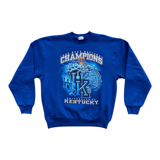1998 Pro Player Kentucky Wildcats NCAA National Champs Crewneck Sweatshirt