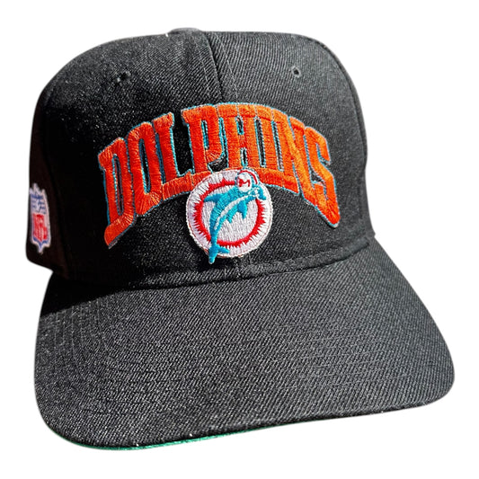 Vintage 90s Miami Dolphins Snapback Hat