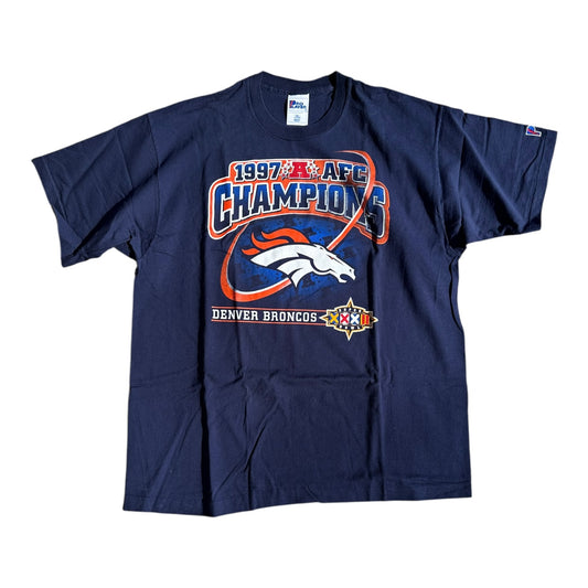 Vintage 90s Denver Broncos AFC Champions T-Shirt