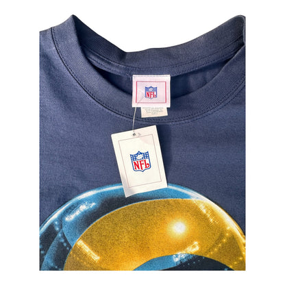 NWT Y2K NFL St. Louis Rams Helmet T-Shirt