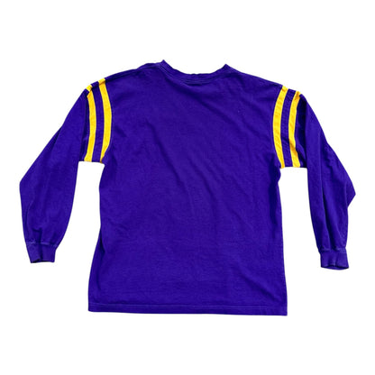 Y2K NFL Minnesota Vikings Rugby Long Sleeve T-Shirt
