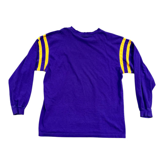 Y2K NFL Minnesota Vikings Rugby Long Sleeve T-Shirt