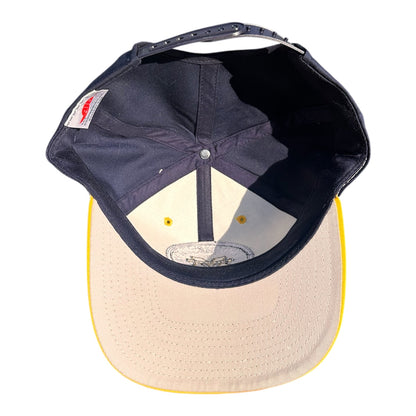 90s AJD Michigan Wolverines Circle Logo Snapback