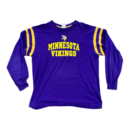 Y2K NFL Minnesota Vikings Rugby Long Sleeve